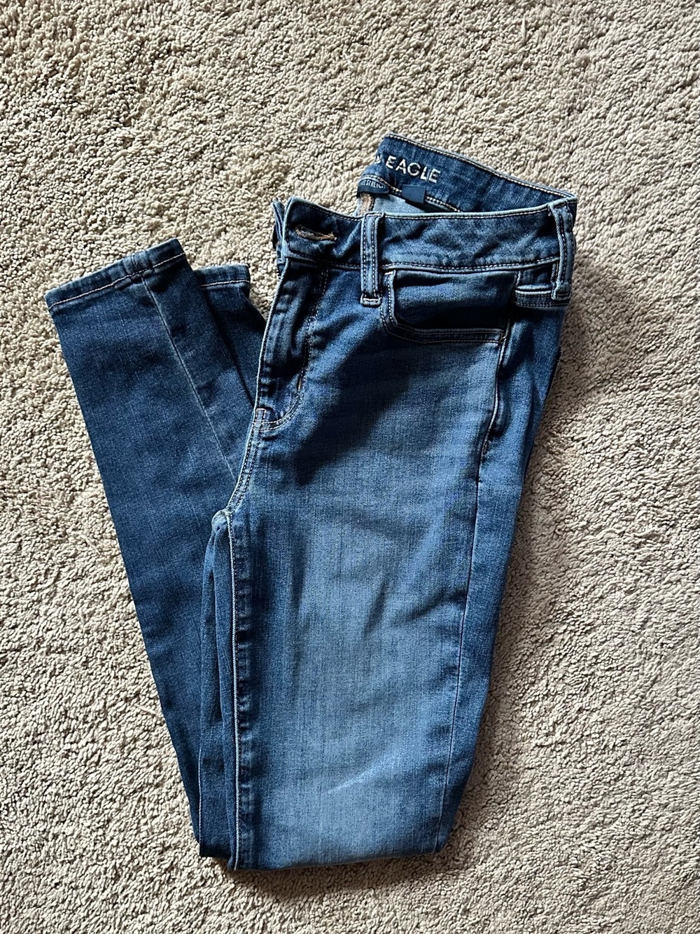 American Eagle Outfitters Women's Blue Skinny Jeans
